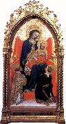 Madonna Enthroned with St Lawrence and St Julian Giovanni di Francesco